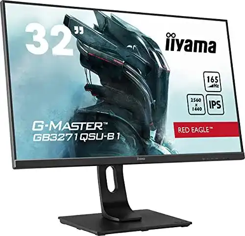iiyama Gaming Monitor G-MASTER Red Eagle GB3271QSU-B1 31,5 Zoll