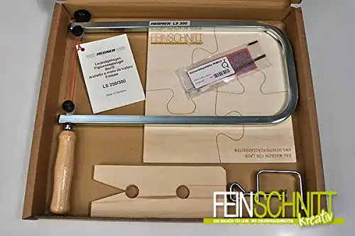 Laubsäge-Set Hegner Laubsägebogen LS 300 für kreative Projekte