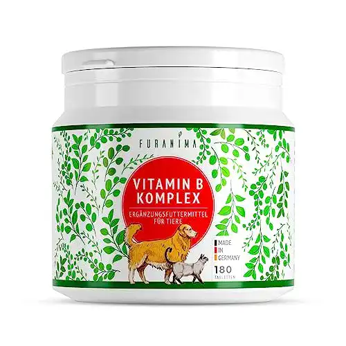 Vitamin B Komplex für Hunde und Katzen von Furanima, 180 Tabletten