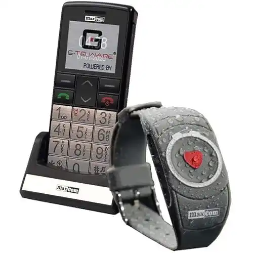 Notrufarmband für Senioren – G-TELWARE Handy mit SOS-Funktion