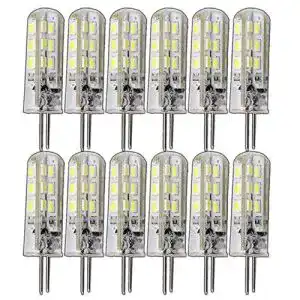 G4 LED Leuchtmittel dimmbar 12V DC 1,5-2,0 Watt 12 Stück