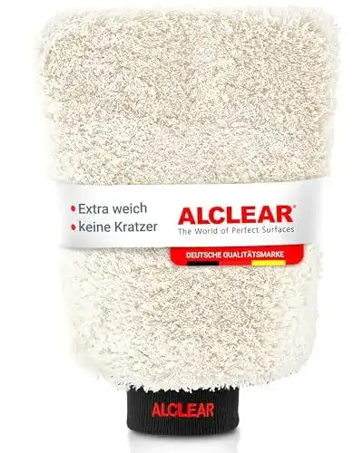 Auto Waschhandschuh ALCLEAR aus Mikrofaser für professionelle Pflege