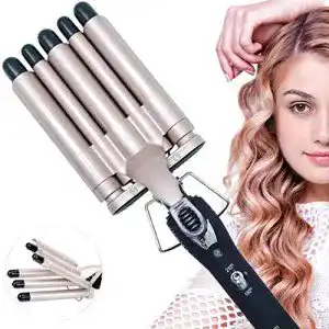 Welleneisen AIBEAU Lockenstab mit 5 Fässern und 25mm Durchmesser