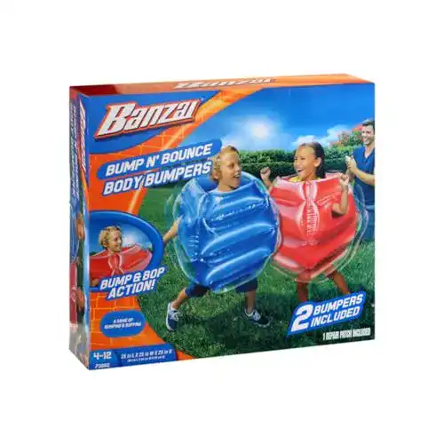 Bump n Bounce Bubble-Ball mit 2 Bumper für Sommer Spaß