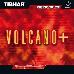 Tischtennis-Belag Tibhar Volcano Plus 2,3 mm in Rot