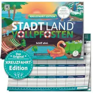 Stadt Land Vollpfosten Denkriesen Kreuzfahrt Edition DIN A4