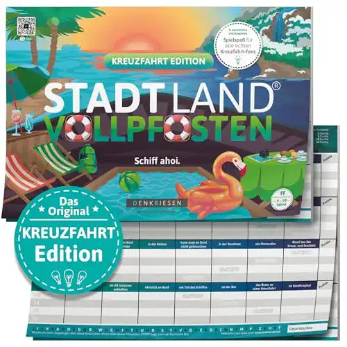 Stadt Land Vollpfosten Denkriesen Kreuzfahrt Edition DIN A4