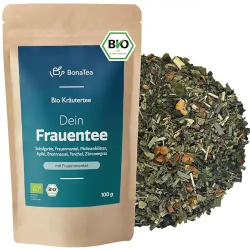 Zyklustee BonaTea Bio Frauentee mit Mönchspfeffer und Frauenmantel