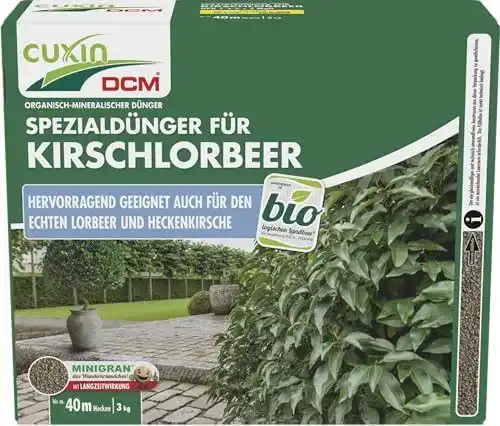 Cuxin DCM Kirschlorbeer-Dünger für gesundes Pflanzenwachstum