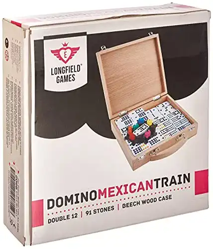 Domino-Spiel Weible Spiele 04394 – Mexican Train Doppel 12