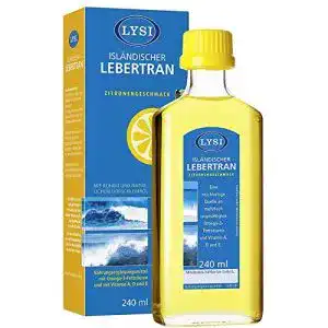Isländischer Lebertran von Saguna Lysi mit Vitaminen A, D und E