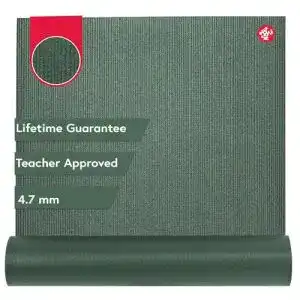 Manduka ProLite Yogamatte für Yoga und Pilates – Schwarz-Salbei