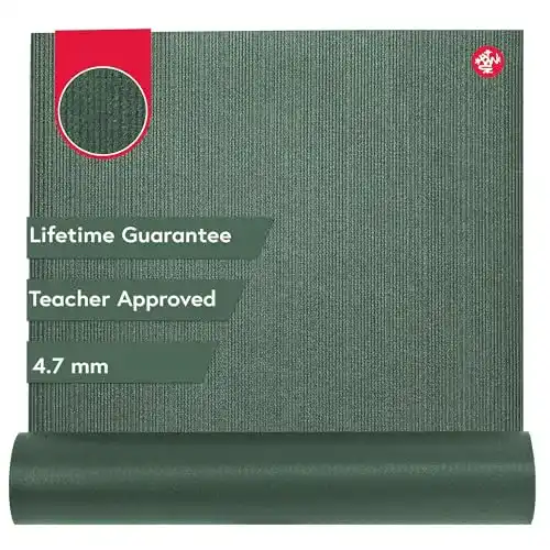 Manduka ProLite Yogamatte für Yoga und Pilates – Schwarz-Salbei