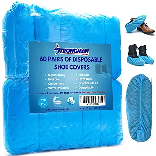 Schuhüberzieher Strongman Tools Schutzhüllen für Schuhe 120 Stück