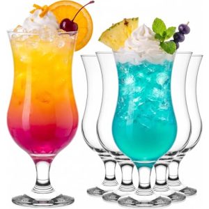 Cocktailglas Set Platinux 400ml mit farbigem Fuß