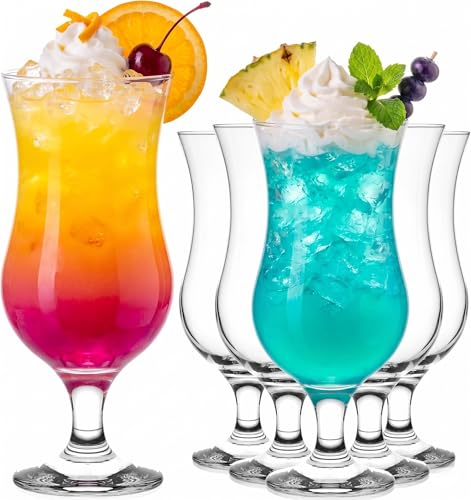 Cocktailglas Set Platinux 400ml mit farbigem Fuß