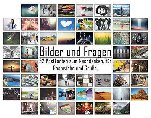 Postkarten-Set mit 52 Achtsamkeitskarten für bewusste Momente