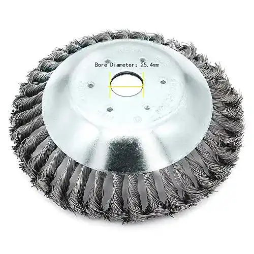 Unkrautbürste Buwico Wildkraut Fugenbürste 6/8 Zoll Rotary