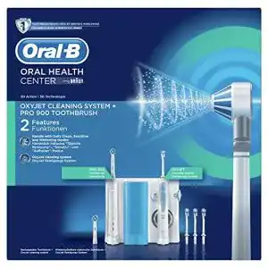 Elektrische Zahnbürste mit Munddusche von Oral-B für optimale Mundpflege