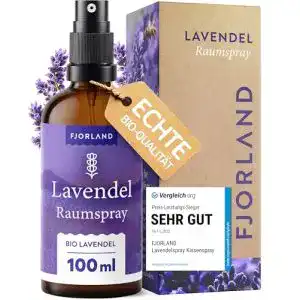 Kissenspray Fjorland Lavendelspray mit Bio-Lavendelöl 100 ml