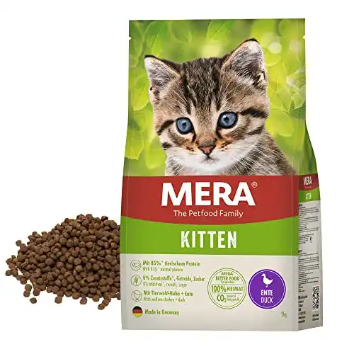 Katzenfutter ohne Zucker und Getreide für Kitten – MERA Cats Ente