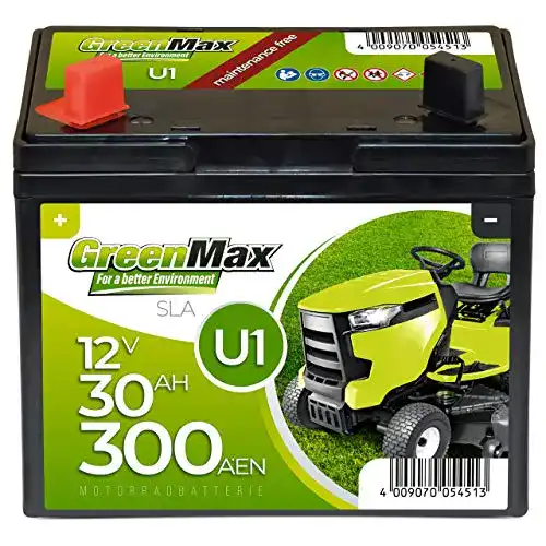 Rasentraktor Batterie GreenMax U1 Garden Power 12V 30Ah