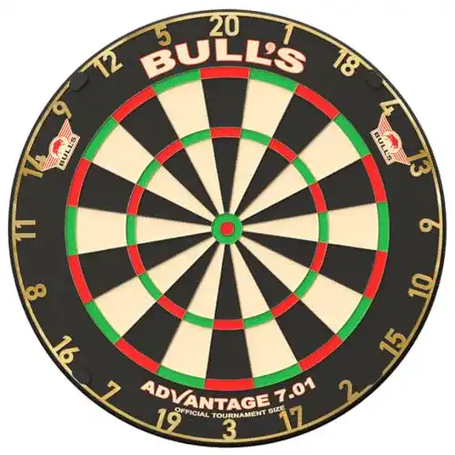 Bull’s Advantage 701 Dartscheibe aus Afrikanischem Sisal