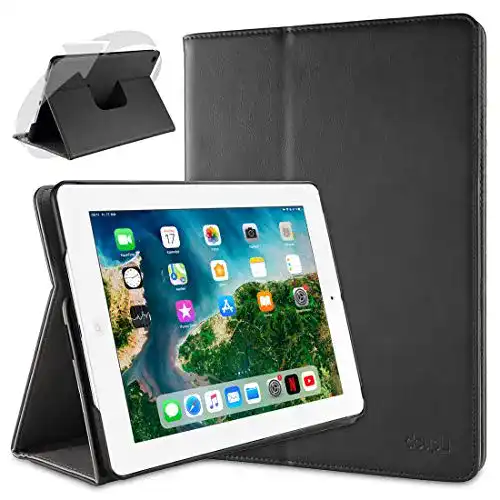Tablet-Hülle doupi 360° Deluxe für Apple iPad 2, 3 und 4
