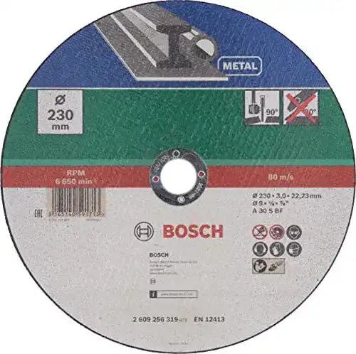 Trennscheibe 230 mm für Metall von Bosch Accessories
