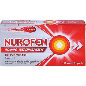 Ibuprofen Nurofen 400 mg Weichkapseln 20 Stück