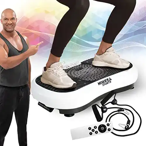 Vibrationsplatte Miweba Sports Fitness 2D MV100 für effektives Training