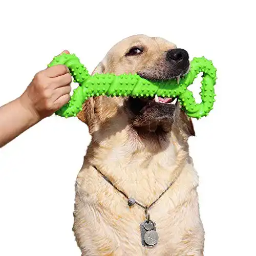 Welpenspielzeug Atopo Robustes Hundespielzeug in Knochenform