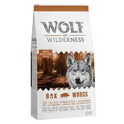 Wolf of Wilderness Adult Hundefutter trocken Oak Woods Wildschwein 12 kg