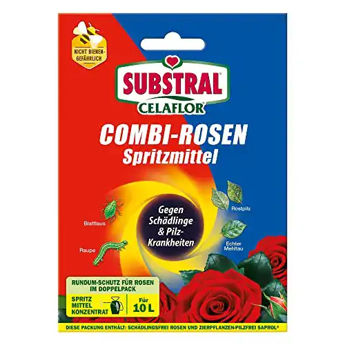 Substral Celaflor Combi-Rosenspritzmittel 1×15+2x4ml für Rosen