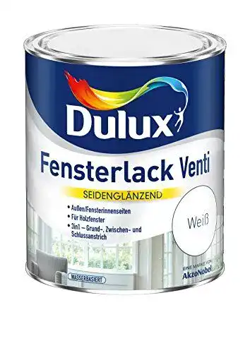 Dulux Fensterlack von AKZO NOBEL 5194732 Venti 0,375 L in Weiß