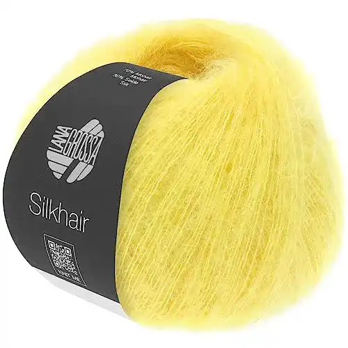 Mohair-Wolle Lana Grossa Silkhair Lace-Garn aus Superkid Mohair und Seide