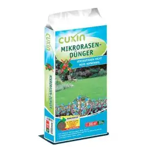 Cuxin Rasendünger Mikrorasen-Dünger 10 kg für gesunde Rasenflächen
