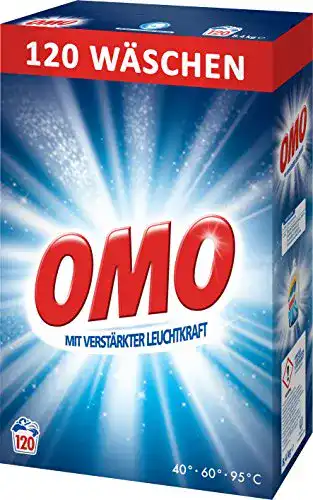 Omo Universal Waschmittel Pulver 120 Waschladungen