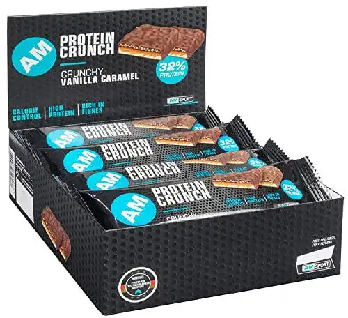 Proteinriegel AMSport Protein Crunch Bar 32% für Muskelaufbau