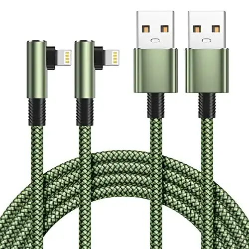 Lightning-Kabel Yosou iPhone Ladekabel 2M 90 Grad
