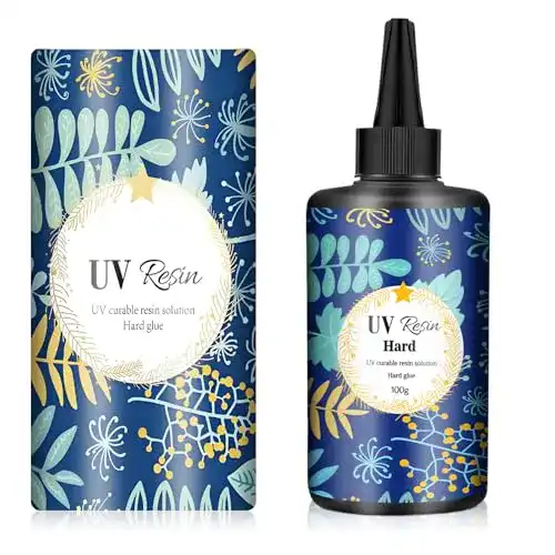 UV-Harz Kizaten 100g – Transparentes Epoxidharz für Schmuck und DIY