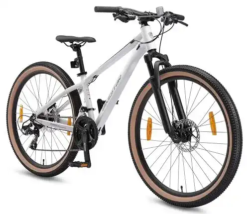 26 Zoll Jugendfahrrad von BIKESTAR – Hardtail Mountainbike für Freizeit und Alltag