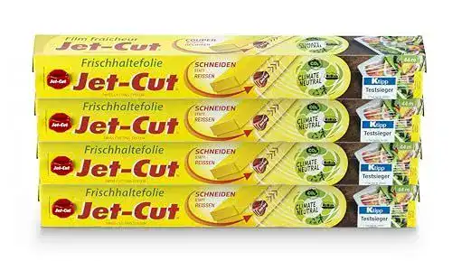 Frischhaltefolie Jet-Cut 30 cm x 44 m mit Folienschneider