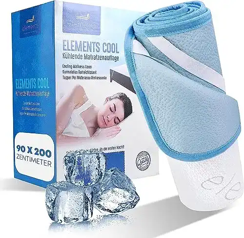 Kühlmatte für Bett 70×140 cm von Mara Vital – Matratzenschoner mit Kühlfunktion