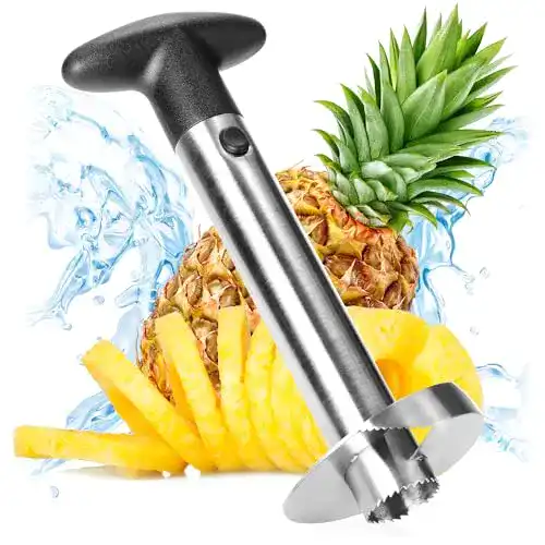 Ananasschneider COM-FOUR ® Ananas-Schneider 3 in 1