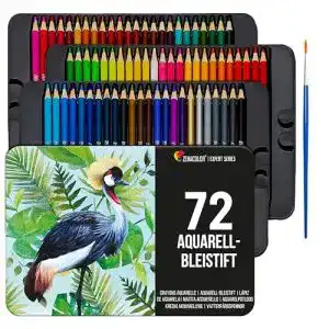 Aquarellstifte Zenacolor Set 72 Stifte Aquarell Malstifte