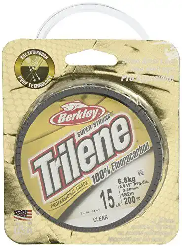 Vorfachschnur Berkley Trilene Fluorocarbon in transparenter Ausführung