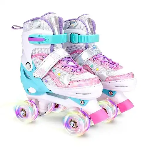 Verstellbare Rollschuhe Runcinds in 4 Größen für Kinder