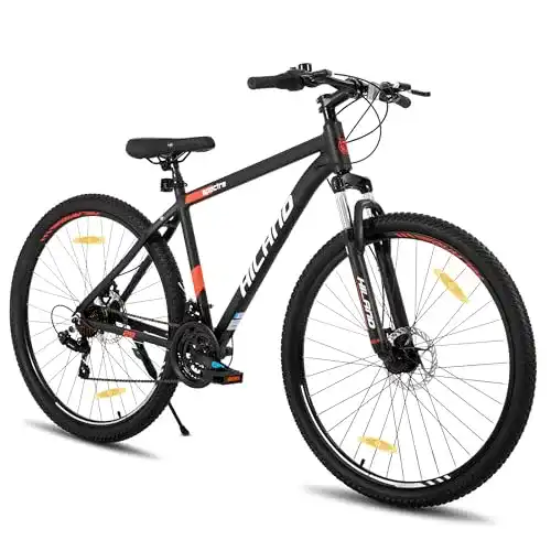 Hiland Mountainbike 29 Zoll mit Aluminiumrahmen und 21-Gang-Schaltung