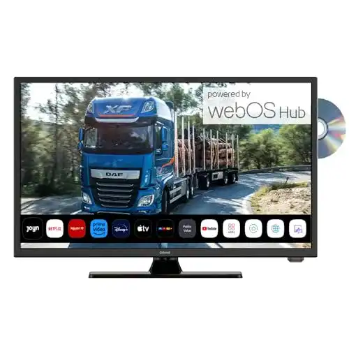 Fernseher mit SCART-Anschluss Gelhard GTV-2482 LED 24 Zoll